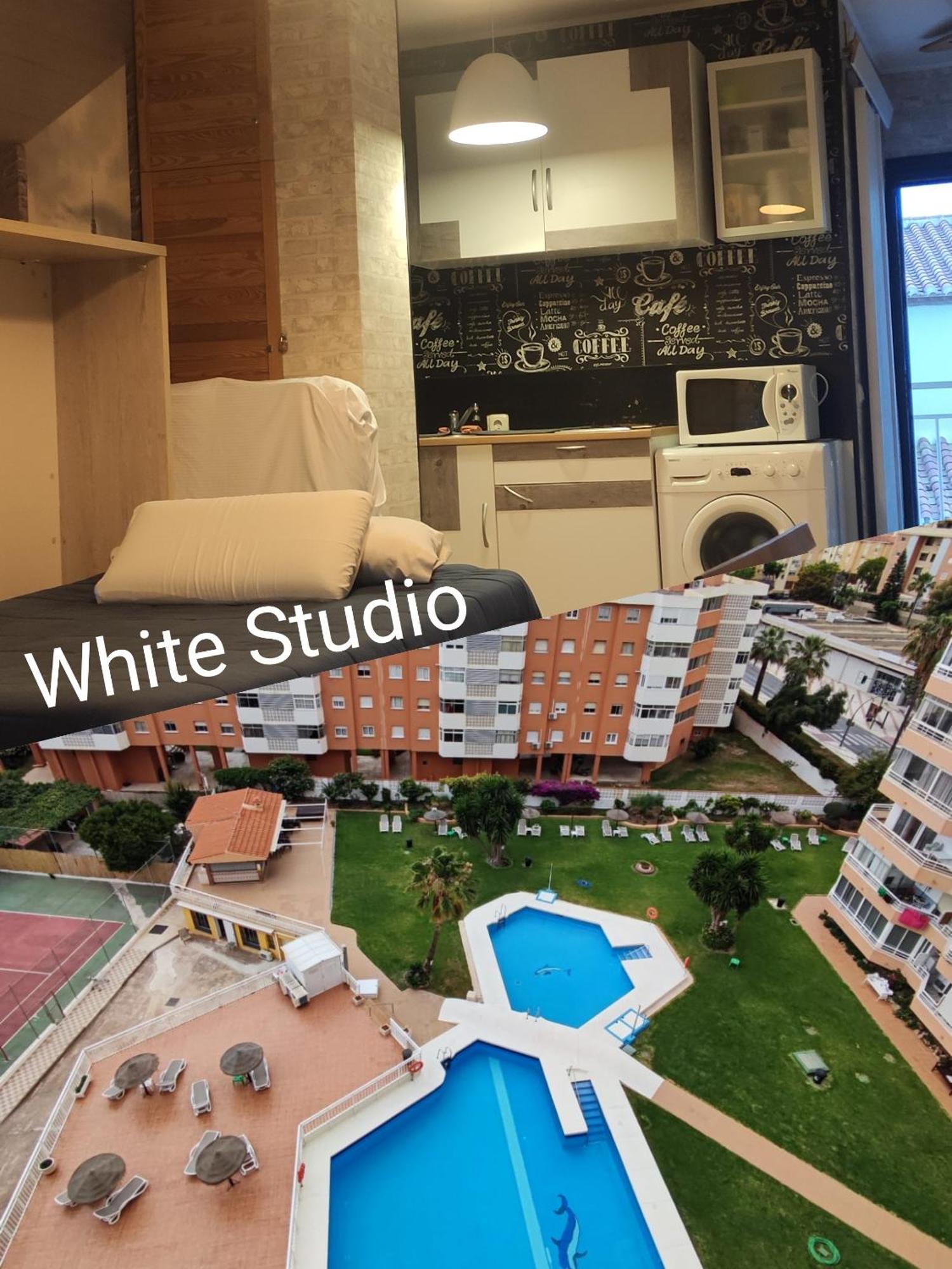 Апартаменты Saltillo Alto White Studio Торремолинос Экстерьер фото